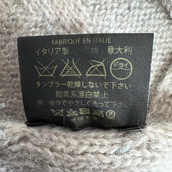 Auth LOUIS VUITTON Echarpe Monogram Sunset M75096 Beige - Unconfirmed Scarf - Picture 6 of 10